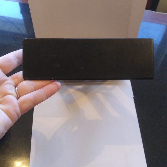 Unique handmade rustic hanukiah metal and stained glass Judaic candelabra - Picture 5 of 16